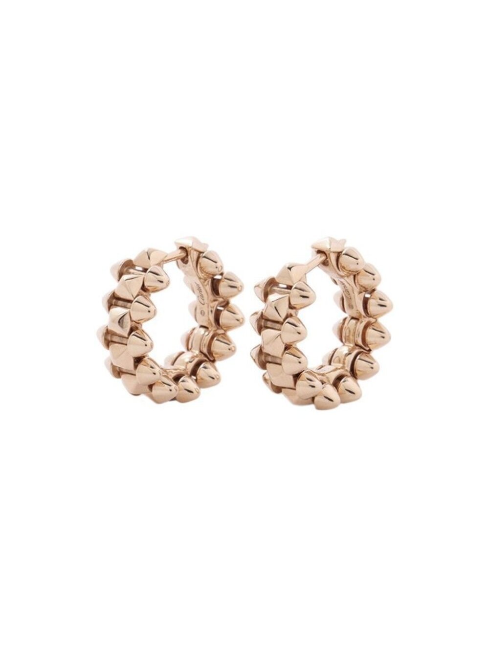 Cartier Earrings Crush de Hoop Mini Model 18k Pink Gold